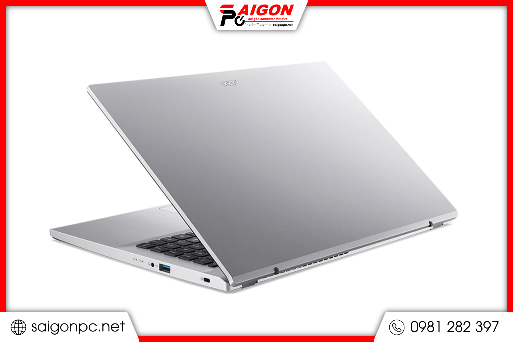 Laptop Acer Aspire 3 - 15.6" FHD / I5-1235U / 8G / 512GB - Bạc